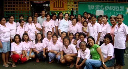 A Center Meeting in San Jose, Antique, Philippines.