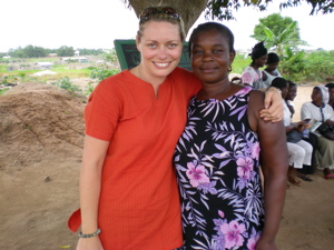 My first Kiva client–her name is Sophie, my namesake!