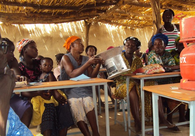 Group of women with cookstoves