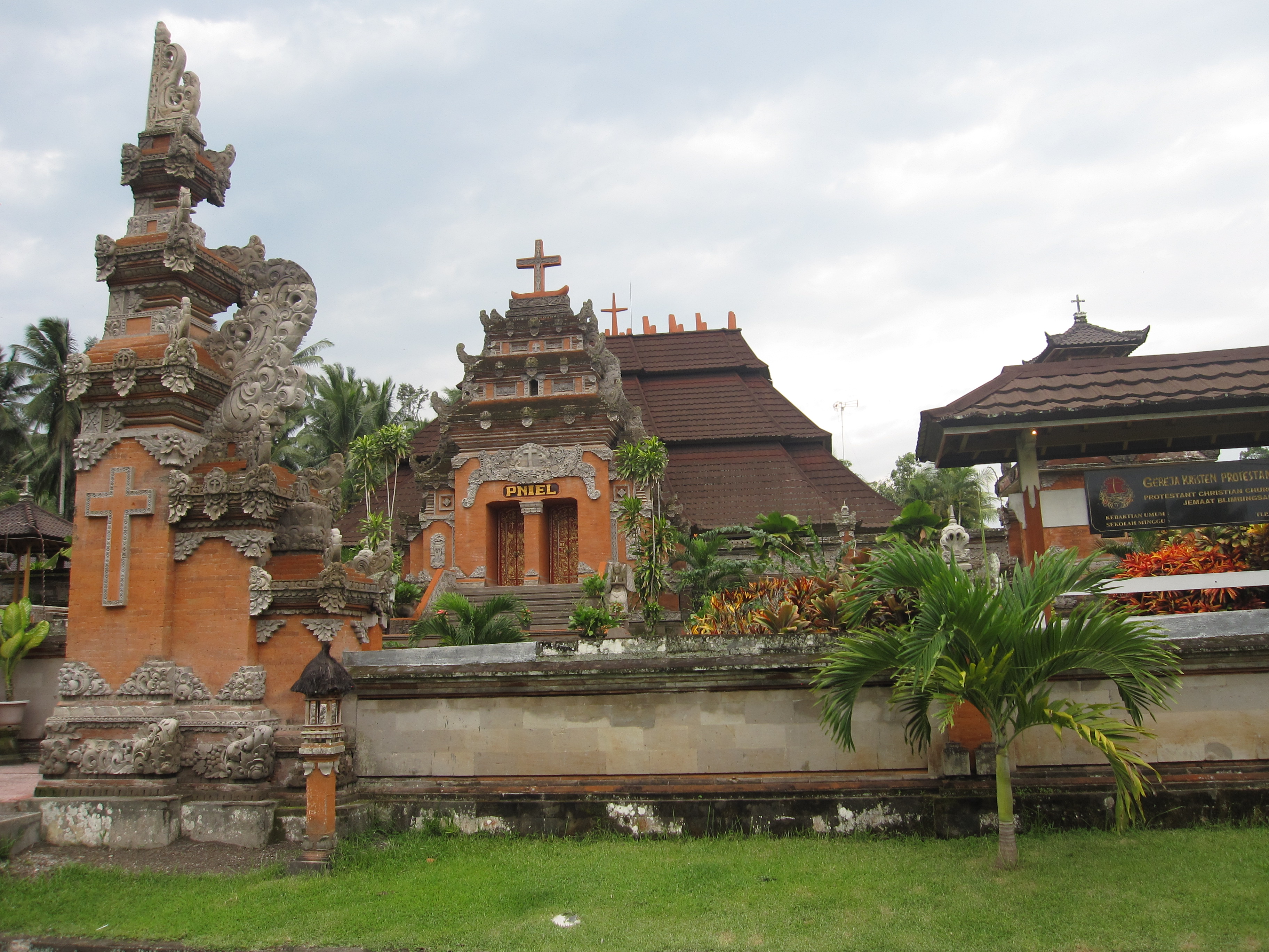 The Protestant church at Blimbingsari