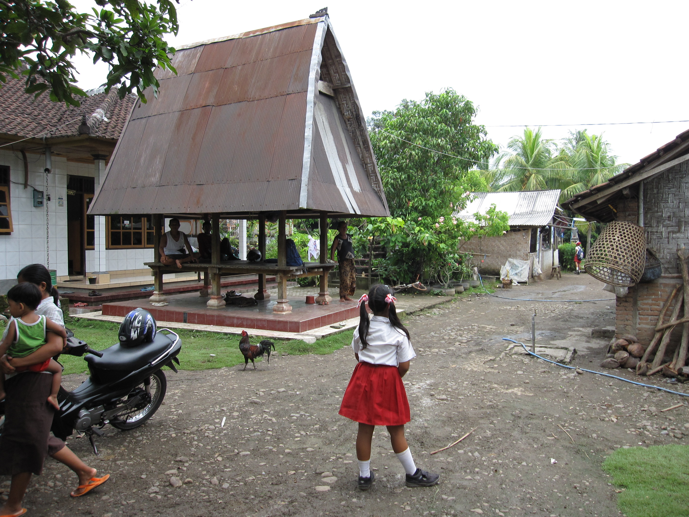 Balinese family compound