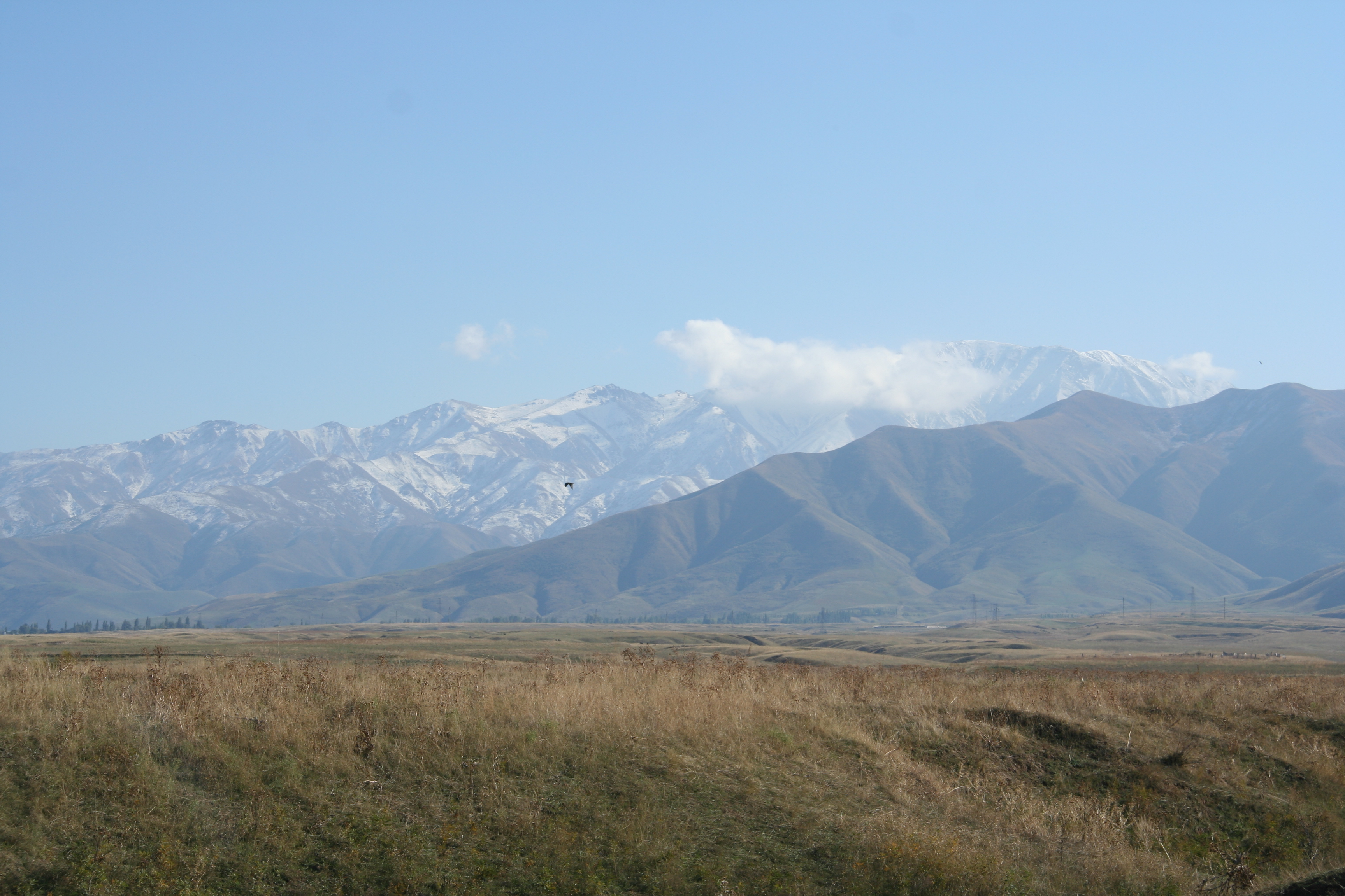 The view from Bishkek