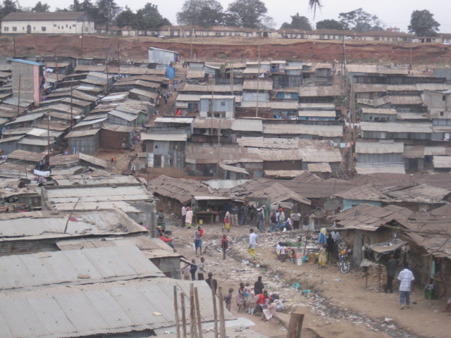 Overlooking Mathare