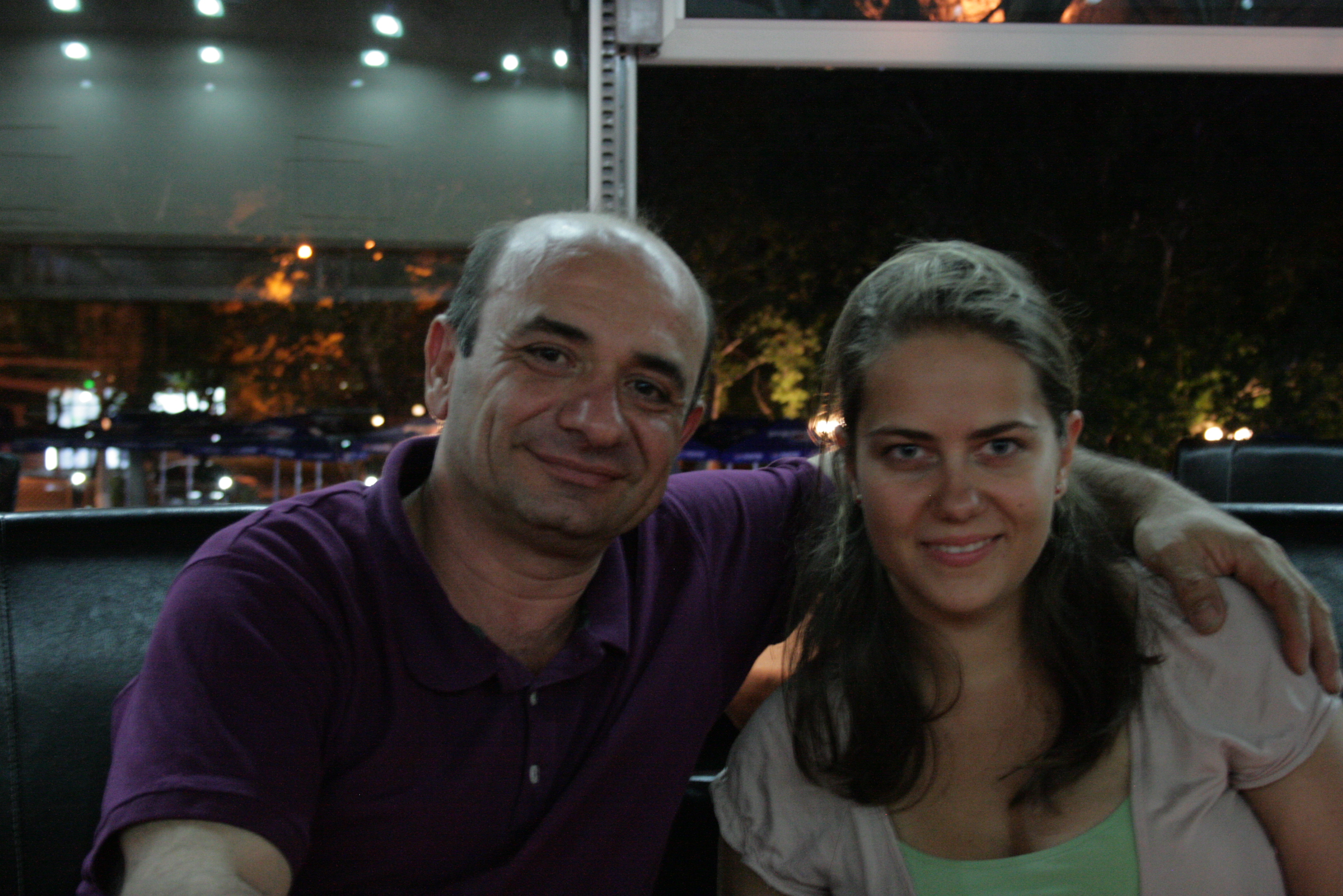 with the owner of Mer Taghu (Tumanyan Street, Yerevan)