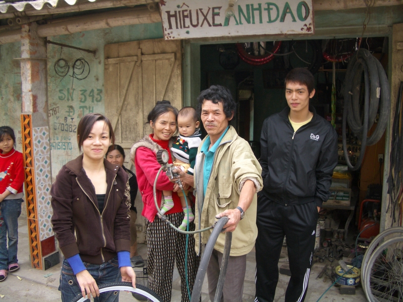 The bicycle shop