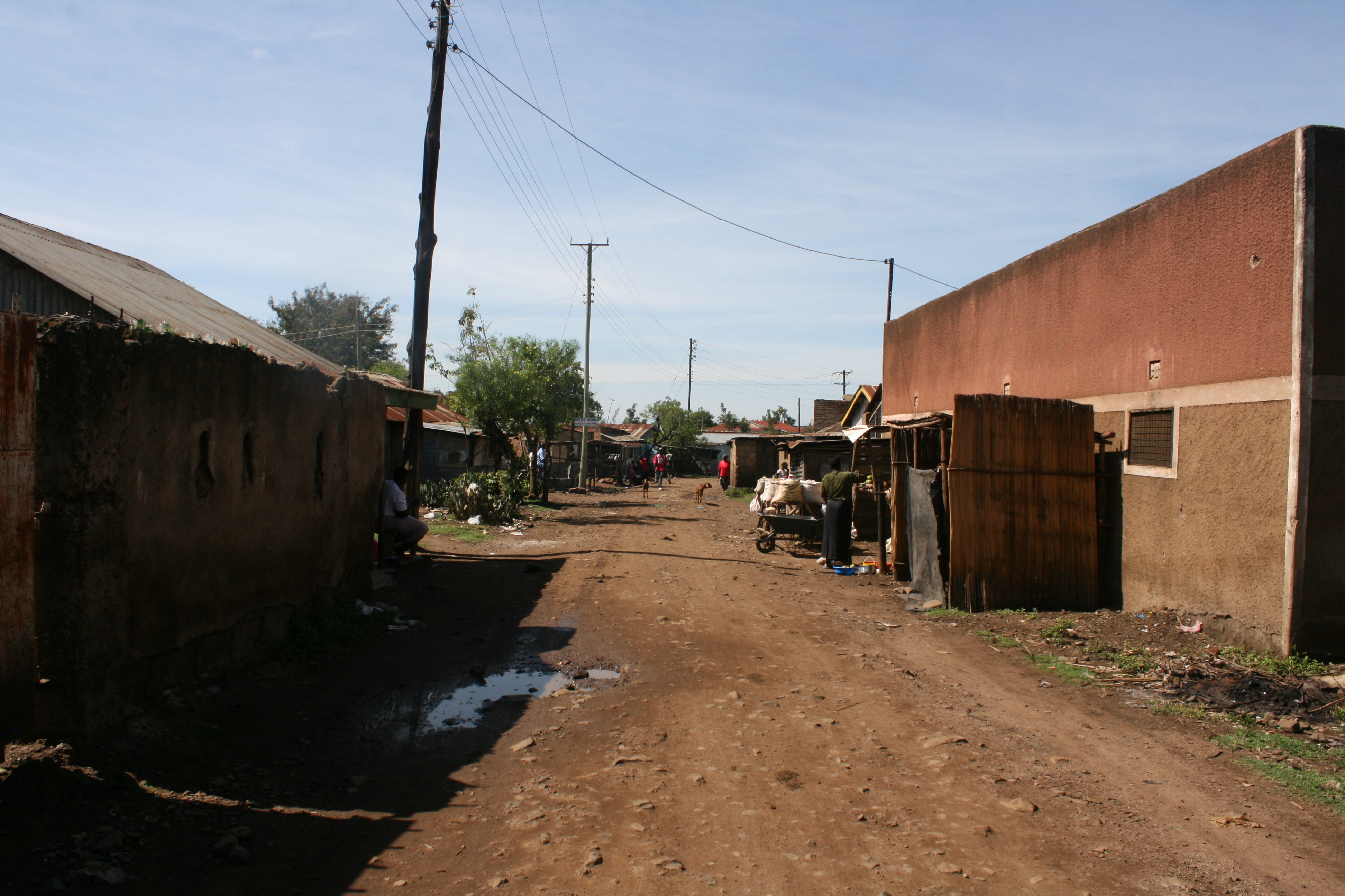 Nyalenda Slum in Kisumu, Kenya